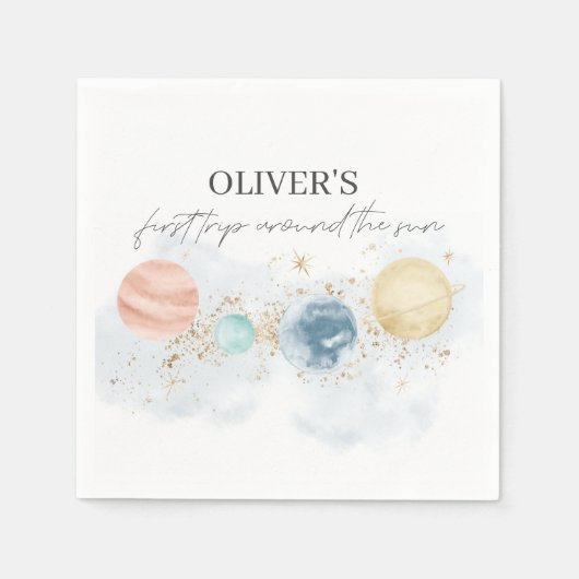 ファーストトリップザのまわりにサン紙ナプキンス スタンダードカクテルナプキン (正面)