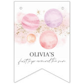 ファーストトリップザのまわりにサン誕生日バナーバンティング バンティングフラッグ (第1の旗)