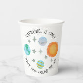 ファーストトリップザのまわりにサン誕生日紙カップ 紙コップ (正面)