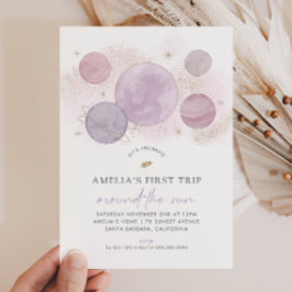 ファーストトリップザのまわりにサン1日の誕生日招待状 招待状