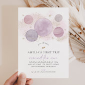 ファーストトリップザのまわりにサン1日の誕生日招待状 招待状