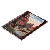 ファーストトンネルヴィンテージ鉄道コロラドクリスチャン ノートブック (左側)