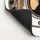 ファーストネーションマウスパッドウルフ先住民アートギフトメティス マウスパッド (コーナー)