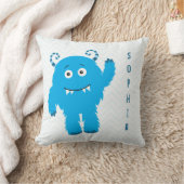 ファーストネームでハッピーモンスター、リトル・キッド クッション (ブランケット)