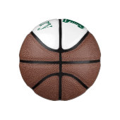 ファーストネーム入りバスケットボールモノグラム ミニバスケットボール (右)