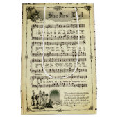 ファーストノールミュージックシート抱き枕 ミディアムペーパーバッグ (裏面)