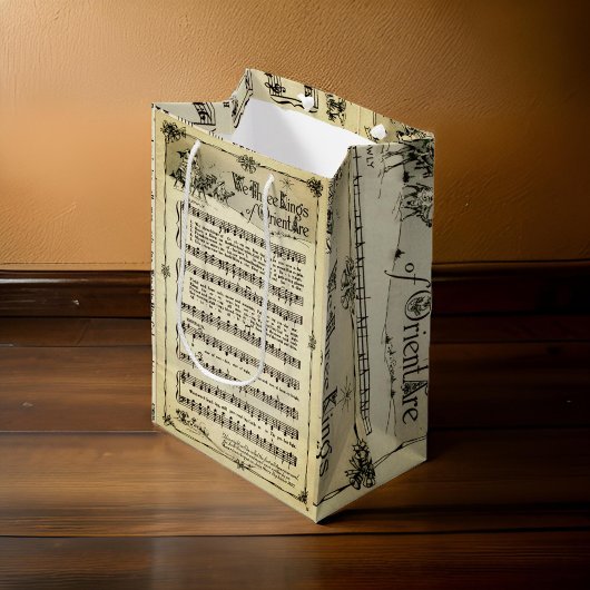 ファーストノールミュージックシート抱き枕 ミディアムペーパーバッグ