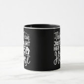 ファーストハウスを購入したお母さん ユーモア溢れるプレゼント マグカップ (中央)