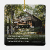 ファーストハウス2フォトクリスマス セラミックオーナメント (裏面)