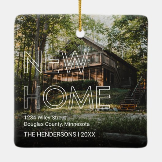 ファーストハウス2フォトクリスマス セラミックオーナメント (裏面)