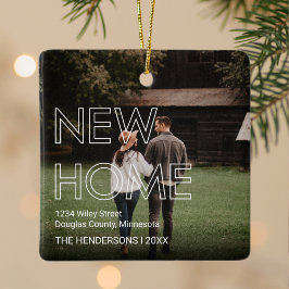 ファーストハウス2フォトクリスマス セラミックオーナメント