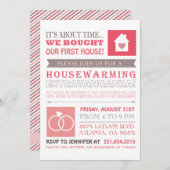 ファーストハウス&アンビナシー招待状 招待状 (正面/裏面)