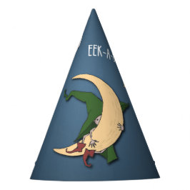 ファーストハロウィーンベビーブー魔女を幽霊で覗く パーティーハット