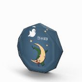 ファーストハロウィーンベビーブー魔女を幽霊で覗く フォトブロック (右)