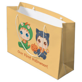 ファーストハロウィーンベビー ラージペーパーバッグ