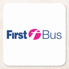 ファーストバスコースター スクエアペーパーコースター