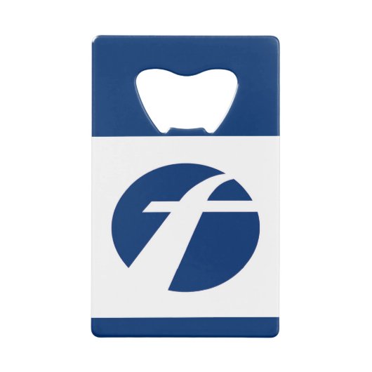 ファーストバスボトルオープナー クレジットカード栓抜き (正面)