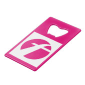 ファーストバスボトルオープナー クレジットカード栓抜き (正面アングル)