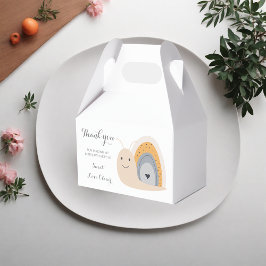 ファーストバースデーパーティカタツムイルレインボーカワイパステル フェイバーボックス