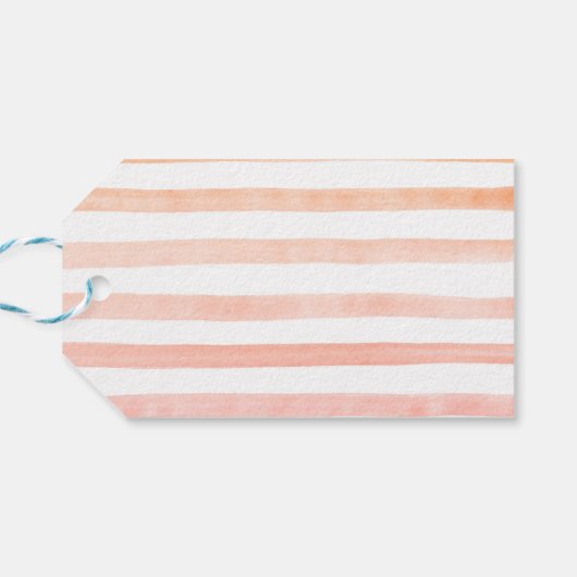 ファーストバースデーパーティーピーチフルーツ ギフトタグ (裏面横)