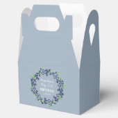 ファーストバースデーパーティーブルーベリー男の赤ちゃん フェイバーボックス (オープン)