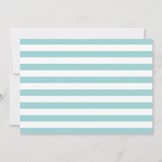 ファーストバースデーパーティーブルーボーイ招待状 招待状 (裏面)