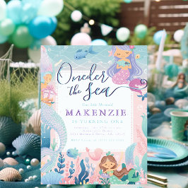 ファーストバースデー人魚 ポストカード