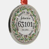 ファーストパーソナライズされたホームオーナメント メタルオーナメント (右)