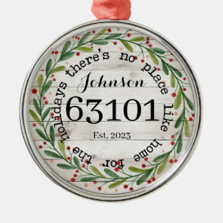 ファーストパーソナライズされたホームオーナメント メタルオーナメント