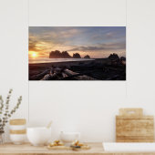 ファーストビーチアットラプッシュワシントン ポスター (キッチン)