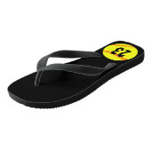 ファーストピッチソフトボールカスタムチームのジャージー番号 ビーチサンダル (アングル)