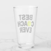 ファーストピッチソフトボール最高コーチこれまでにありがとうコーチ タンブラーグラス (裏面)