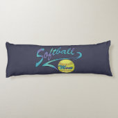 ファーストピッチソフトボール母アスレティックテール ボディピロー (裏面)