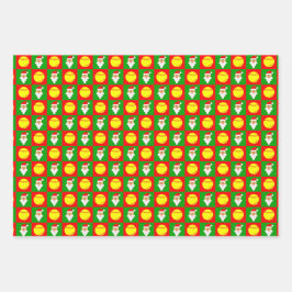 ファーストピッチソフトボール選手クリスマスサンタ条項 ラッピングペーパーシート