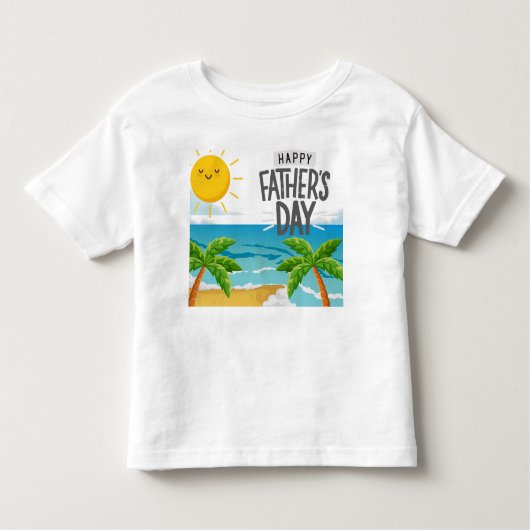 ファーストファーザーデイブランチ トドラーTシャツ (正面)