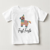 ファーストフィエスタキッズベビーバースデーパーティーシャツ ベビーTシャツ (正面)
