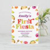 ファーストフィエスタタコ1st誕生日パーティー 招待状 (スタンド正面)