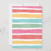 ファーストフィエスタバースデーパーティサボス招待状 招待状 (裏面)