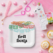 ファーストフィエスタバースデーパーティープレート ペーパープレート (パーティー)