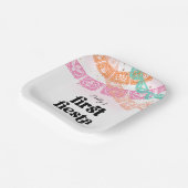 ファーストフィエスタバースデーパーティープレート ペーパープレート (傾斜あり)