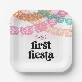 ファーストフィエスタバースデーパーティープレート ペーパープレート