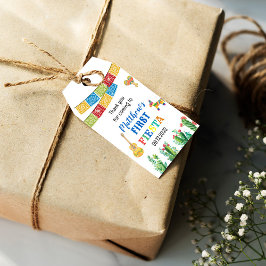 ファーストフィエスタバースデーパーティーメッセージカード，ボーイギフトTa ギフトタグ