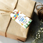 ファーストフィエスタバースデーパーティーメッセージカード，ボーイギフトTa ギフトタグ