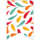 ファーストフィエスタ誕生日バンティンバナー バンティングフラッグ (第2の旗)