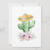 ファーストフィエスタ誕生日招待状フィエスタ招待状 招待状 (裏面)