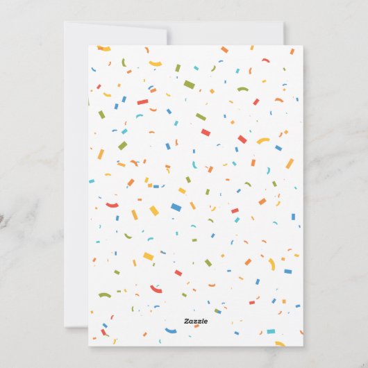 ファーストフィエスタ誕生日招待状・ピニャータ シーズンカード (裏面)