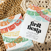 ファーストフィエスタ誕生日招待状 招待状