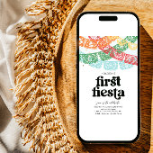 ファーストフィエスタ誕生日招待状 招待状