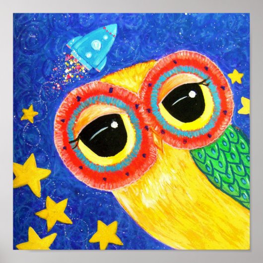 ファーストフクロウ宇宙 ポスター (正面)