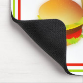 ファーストフードおもしろいマウスパッド マウスパッド (コーナー)